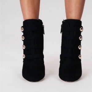Tory Burch Marisa Black Ankle Boots
